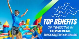 Top Benefits of Investing in Commercial Bounce Houses with Water Slides